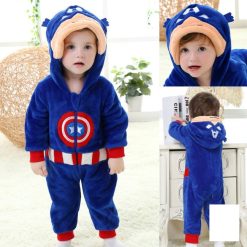 Grenouillère Captain America Bébé