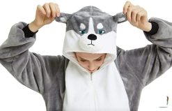 Grenouillère Chien Gris