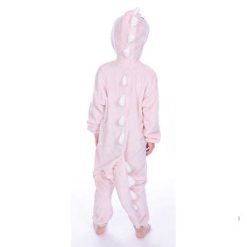 Grenouillère Dinosaure Rose Enfant