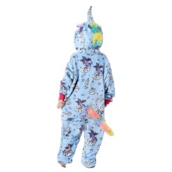 Grenouillère Licorne à Fermeture Éclair Enfant