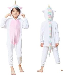 Grenouillère Licorne Blanche Enfant