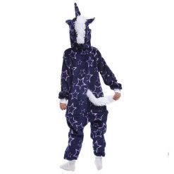 Grenouillère Licorne Bleu Marine