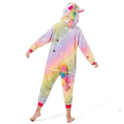 Grenouillère Licorne En Flanelle