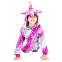 Grenouillère Licorne Etoiles Fille