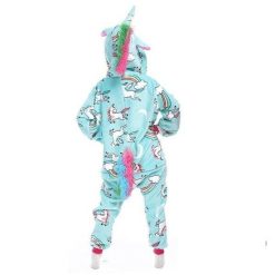 Grenouillère Licorne Verte Enfant