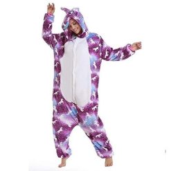 Grenouillère Licorne Violette Galaxy