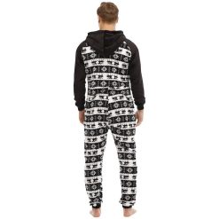 Grenouillère Noir Chaud Noel Homme