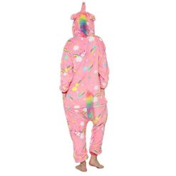 Grenouillère Pilou Licorne Rose