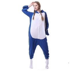 Grenouillère Requin Bleu Et Blanc