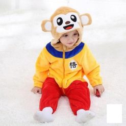 Grenouillère Singe Kawaii Nouveau Ne